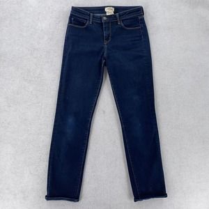 L'AGENCE Jeans Women's Size 27 Blue Mid‎ Rise Straight Leg Pants